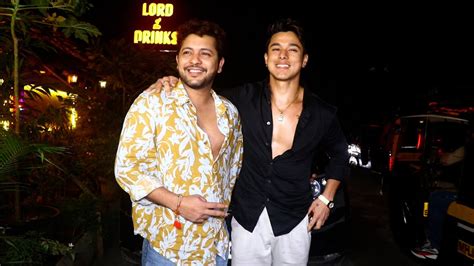 Pratik Sehajpal With Sister Nishant Bhatt At Archana Gautam Birthday