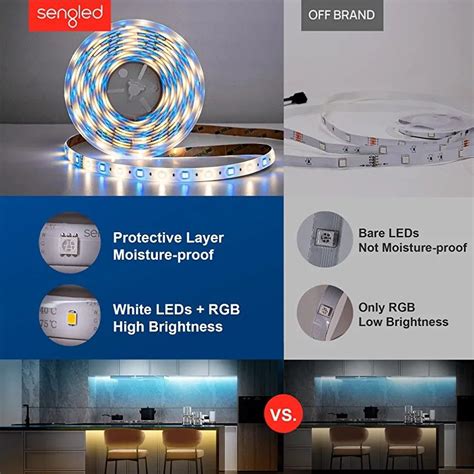 Sengled Smart Zigbee Multicolor Light Strip 2M 6 56ft Base Kit