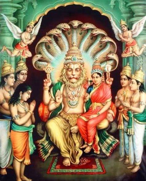 Narasimha and Prahlada Images