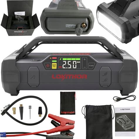 Lokithor Booster Hd Jump Starter V A Ja Kompresorov