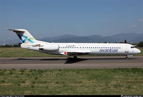 D AOLG Avanti Air Fokker 100 F28 Mark 0100 Photo By Mario Ferioli