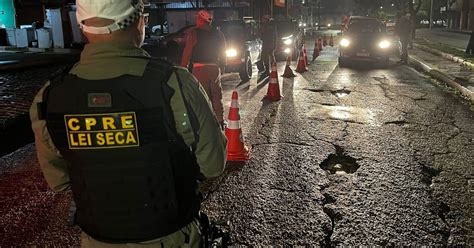 Lei Seca CPRE Prende Mais Dois E Autua Treze Por Dirigir Sob A