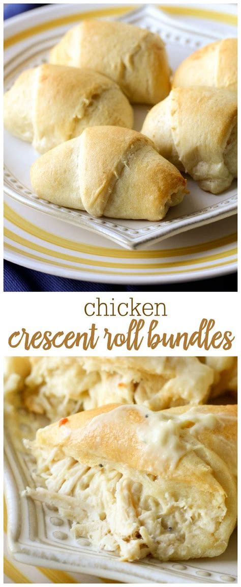 Pillsbury Crescent Roll Chicken Bundles Recipe Video Lil Luna