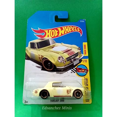 Hot Wheels Fairlady Amarelo Lacrado Shopee Brasil