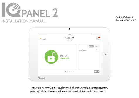 Qolsys Qs Iqsmoke Wireless Smoke Heat Alarm Installation Guide