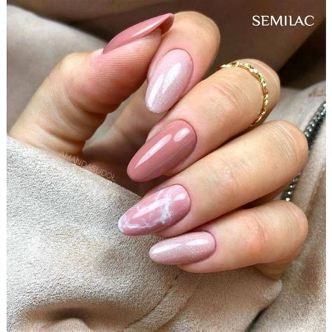 Semilac Indian Roses Hybrid Uv Gel Polish Ml Pukka Nails