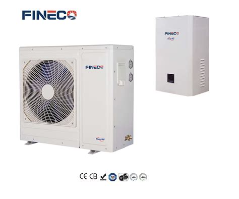 Air To Water Heat Pump With Panasonic Evi Inverter Compressor High Cop