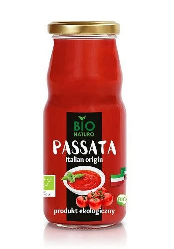 Passata Pomidorowa BIO 680g Bionaturo Sklep Perlo Pl