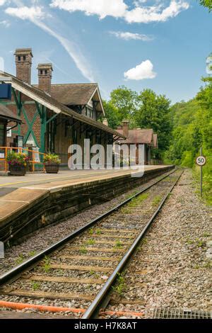 MATLOCK STATION PEAK rail steam train derbyshire Stock Photo - Alamy