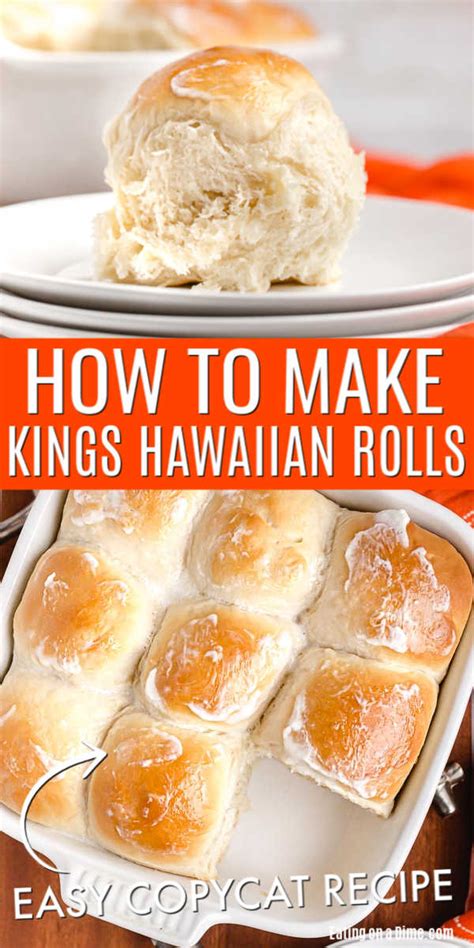 Kings Hawaiian Rolls Recipe Homemade Hawaiian Rolls