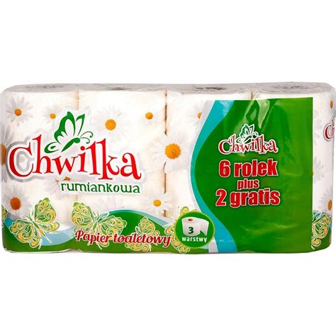 Papier Toaletowy Rumiankowy W Gratis Chwilka