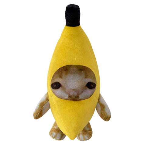 Buy Myjio Banana Cat Meme Plush Toy 12pcs Crying Cat Stuffed Animal