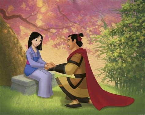 Disney Real Life Princess Mulan Disney Prince Shang And Mulan Just