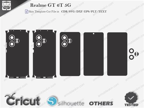 Realme GT 6T 5G Skin Template Vector ARMOBILESKIN