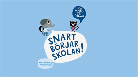 Dags att söka skola Stockholms stad