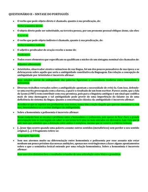 Question Rio I Psicologia Da Educa O E Da Aprendizagem Question