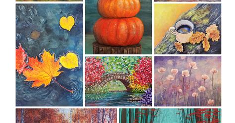 Angela Anderson Art Blog: "Fall/Autumn Acrylic Painting Tutorials ...