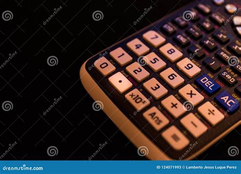 Decimal Point Key of the Keyboard of a Scientific Calculator Stock ...