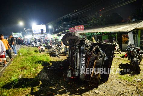 Korban Selamat Kecelakaan Bus Lingga Kencana Menyebut Bus Bermasalah