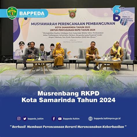 Musrenbang Rkpd Kota Samarinda Tahun 2024