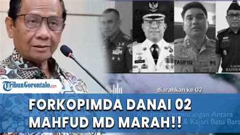 Reaksi Keras Mahfud Md Forkopimda Diduga Pakai Dana Desa Tuk Menangkan