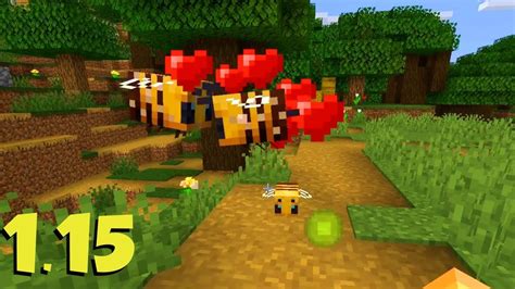 Minecraft 115 Buzzy Bees Out For Java Pre Release Youtube