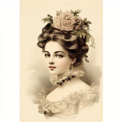 Vintage Victorian Woman Portrait Free Stock Photo Public Domain Pictures