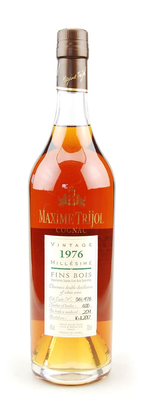 Cognac 1976 Maxime Trijol Fins Bois günstig bei JAGARO kaufen