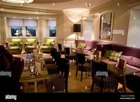 Bar Interior The Balmoral Hotel Edinburgh Scotland Stock Photo ...