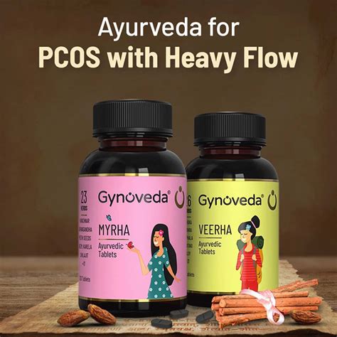 Buy GYNOVEDA PCOS PCOD AYURVEDIC MEDICINE FOR HEAVY FLOW EARLY PERIODS