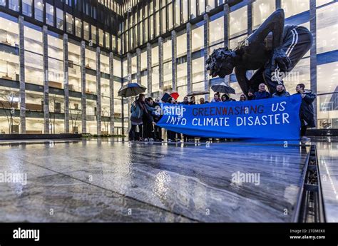 Amsterdam Mitglieder Von Fossil Free Netherlands Und Advertising