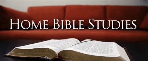 How to Start a Home Bible Study | NACM Manual to Ministry