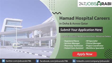 Hamad Hospital Careers 2024 in Doha | New HMC Qatar Jobs