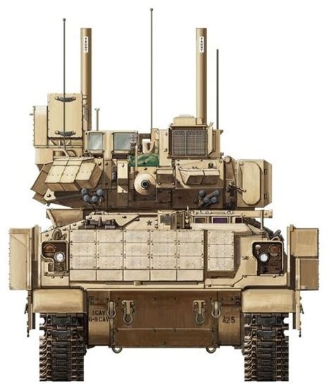 M3A3 Bradley (Брэдли) w/BUSK III SS-006 Meng Сборная модель БМП 1:35 ...