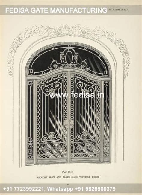 Iron Gate Design Sliding Gate Design Industrial Main Gate Design ...