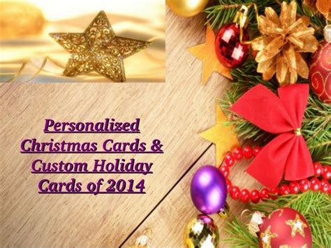 Personalized Christmas Cards & Custom Holiday Cards of 2014