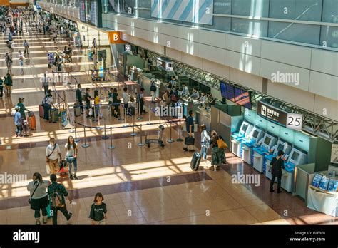 Haneda Airport Terminal 2 Building In Japan Stock Photo Alamy