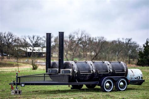 500 Gallon And 1000 Gallon Custom Offset Smoker Trailers For Sale