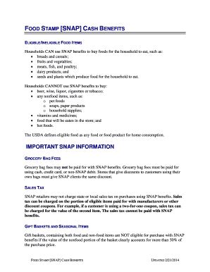 Fill Out Application For Food Stamps Airslate Signnow