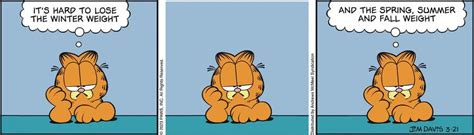 Garfield By Jim Davis For Tue 21 Mar 2023 Rgarfielddaily