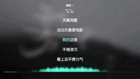 2021网络最火歌曲抖音必听雾里 姚六一动态歌词腾讯视频