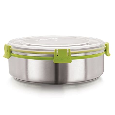 Magnus Stainless Steel Airtight Leakproof Klip Lock Food Storage