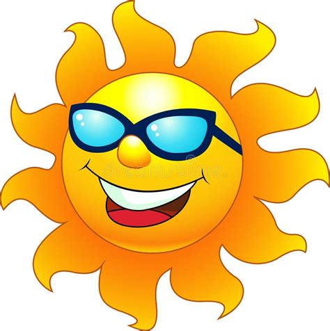 Happy Sun Cartoon Character Stock Illustration Illustration Of Cartoon Mascot 25903443