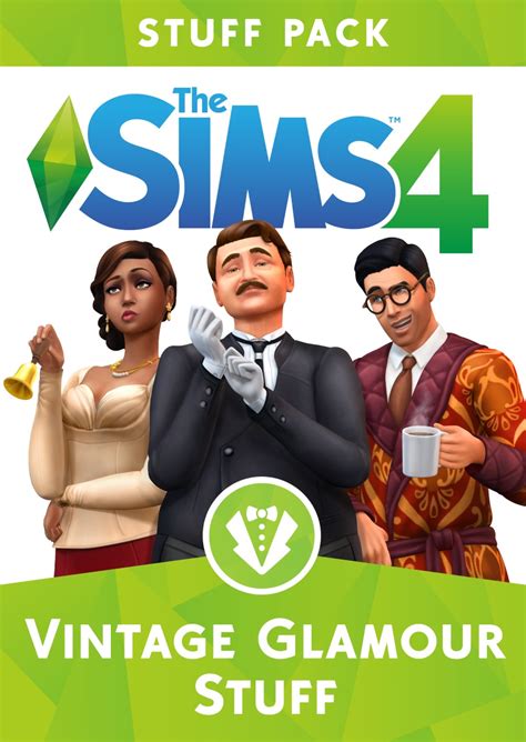 The Sims 4 Vintage Glamour Stuff Pack Vintage Render