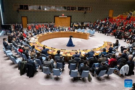 Unsc Adopts Us Sponsored Resolution On Gaza Ceasefire