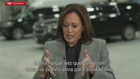 O Nosso Sistema De Imigra O Falhou Kamala Harris Diz Que Solu O