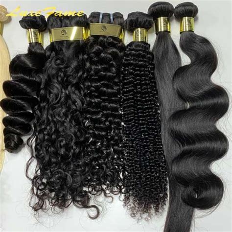 Bangkok Hair Factory Raw Indian Hair Bundle Cheap 100 Human Hair