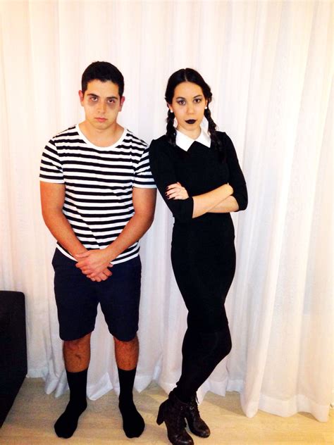 Wednesday snd Pugsley Addams | Halloween party outfits, Clever ...