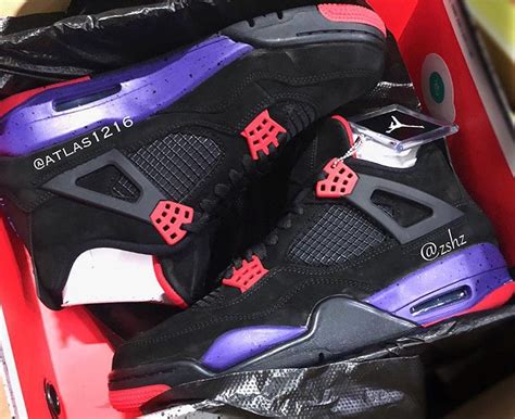 An Air Jordan 4 In Raptors Colors Is Coming Soon Jordan 4s Jordan