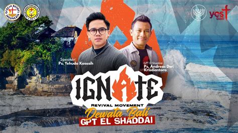 Ibadah Youth Gabungan Ignite Revival Movement Sabtu April